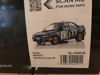 1/18 スバル インプレッサ #5 KYOSHO 1:18 SUBARU IMPREZA - YouTube